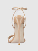 GG Heel - Patent Nude - FEMME LA