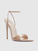 GG Heel - Patent Nude - FEMME LA