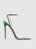 GG Heel Patent & PVC - Fall Forest - FEMME LA