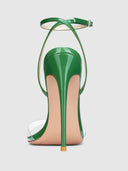 GG Heel Patent & PVC - Fall Forest - FEMME LA