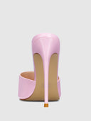 Gianni Patent Mule - Barbie Pink - FEMME LA