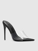 Gianni Suede Mule - Noche - FEMME LA