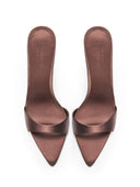 Kaia 100 Slipper - Coco Satin - FEMME LA