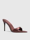 Kaia 100 Slipper - Coco Satin - FEMME LA