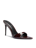 Kaia 100 Slipper - Exotic Burgundy - FEMME LA