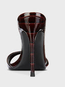 Kaia 100 Slipper - Exotic Burgundy - FEMME LA
