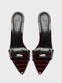 Kaia 100 Slipper - Exotic Burgundy - FEMME LA