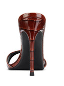 Kaia 100 Slipper - Exotic Cognac - FEMME LA