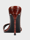 Kaia 100 Slipper - Exotic Cognac - FEMME LA