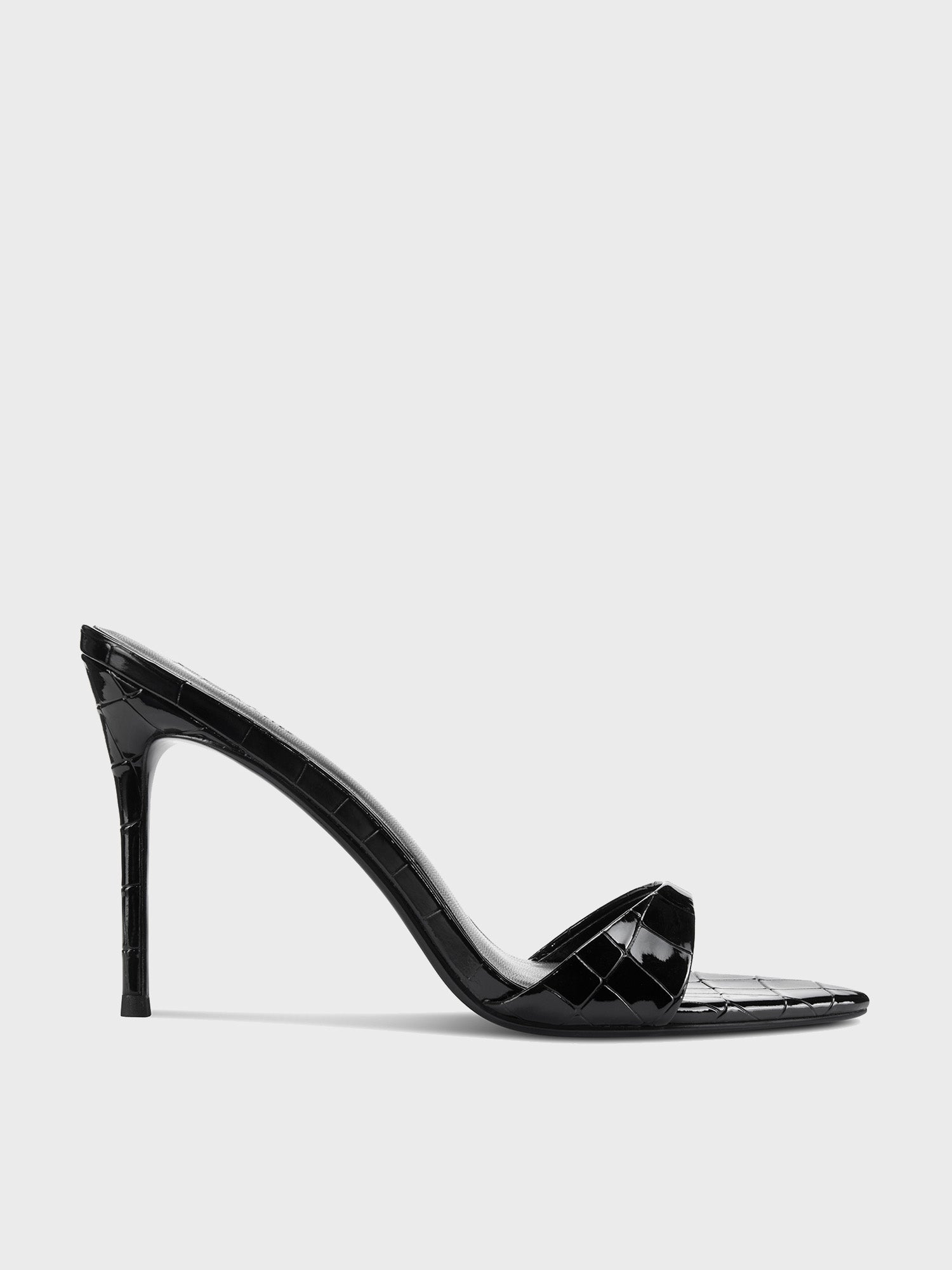 Kaia 100 Slipper - Exotic Noir - FEMME LA