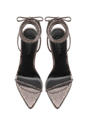 Luce Minimale - Metallic Python en Gris - FEMME LA