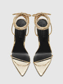 Luce Minimale - Metallic Python en Oro - FEMME LA