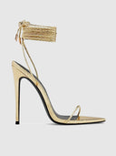 Luce Minimale - Metallic Python en Oro - FEMME LA