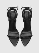 Lyra Lace Up - Black - FEMME LA