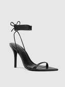 Lyra Lace Up - Black - FEMME LA