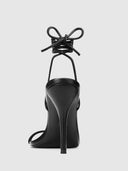 Lyra Lace Up - Black - FEMME LA