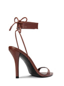 Lyra Lace Up - Chocolate - FEMME LA