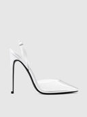 Macallan Slingback Pump - Lambo White - FEMME LA