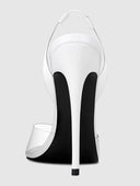 Macallan Slingback Pump - Lambo White - FEMME LA