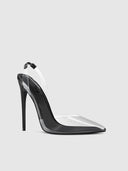 Macallan Slingback Pump - Phantom Black - FEMME LA