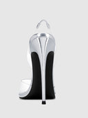 Macallan Slingback Pump - Platinum - FEMME LA
