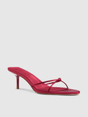 Maeve Slipper - Plum - FEMME LA