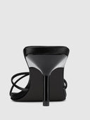 Maeve Slipper - Satin Black - FEMME LA