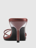 Maeve Slipper - Satin Brown - FEMME LA