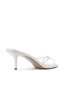 Maeve Slipper - White - FEMME LA