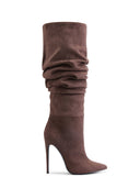 Mariel 2 Way Boot - Suede Coco - FEMME LA