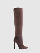 Mariel 2 Way Boot - Suede Coco - FEMME LA