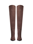 Mariel 2 Way Boot - Suede Coco - FEMME LA