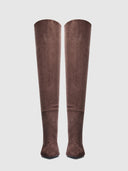 Mariel 2 Way Boot - Suede Coco - FEMME LA
