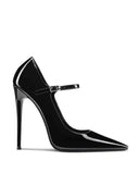 Mary Jane Pump - Black - FEMME LA
