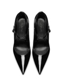 Mary Jane Pump - Black - FEMME LA