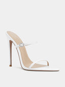 Miami Sandal - White - FEMME LA