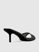 Monaco Slipper - Noir - FEMME LA