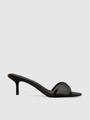 Monaco Slipper - Noir - FEMME LA