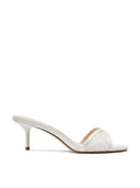 Monaco Slipper - White - FEMME LA
