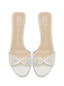 Monaco Slipper - White - FEMME LA