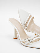 Naxos Slipper - Santorini White - FEMME LA