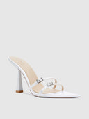 Naxos Slipper - Santorini White - FEMME LA