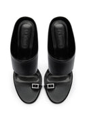 Nayara Slipper - Black - FEMME LA