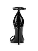 Opera Sandal - Patent Black - FEMME LA