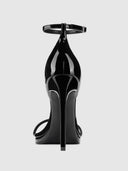 Opera Sandal - Patent Black - FEMME LA