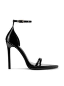 Opera Sandal - Patent Black - FEMME LA