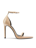 Opera Sandal - Patent Nude - FEMME LA