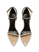 Opera Sandal - Patent Nude - FEMME LA