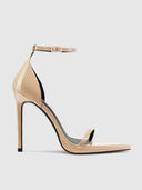 Opera Sandal - Patent Nude - FEMME LA