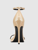 Opera Sandal - Patent Nude - FEMME LA